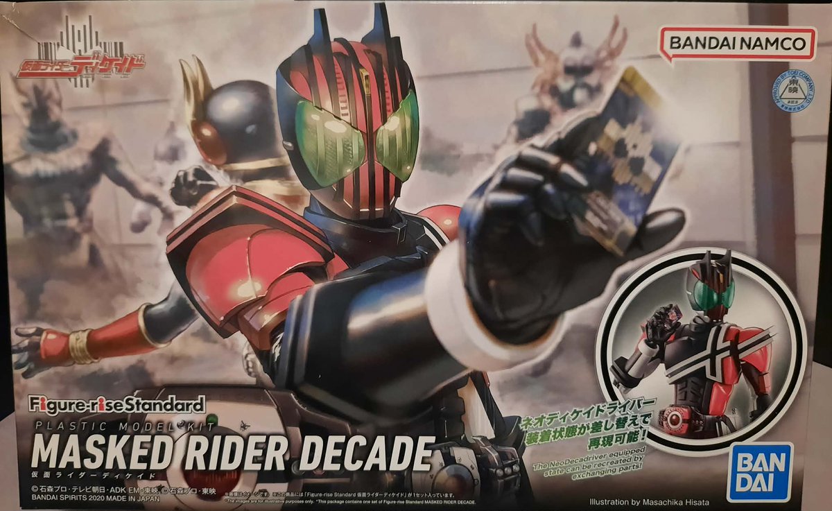 PyroArden's tweet photo. KAMEN RIDER DECADE - FIGURE-RISE STANDARD  https://t.co/DU1PZNCgWh via @YouTube 
#kamenrider #kamenriderdecade #figurerisestandard https://t.co/nQiPu891Nt