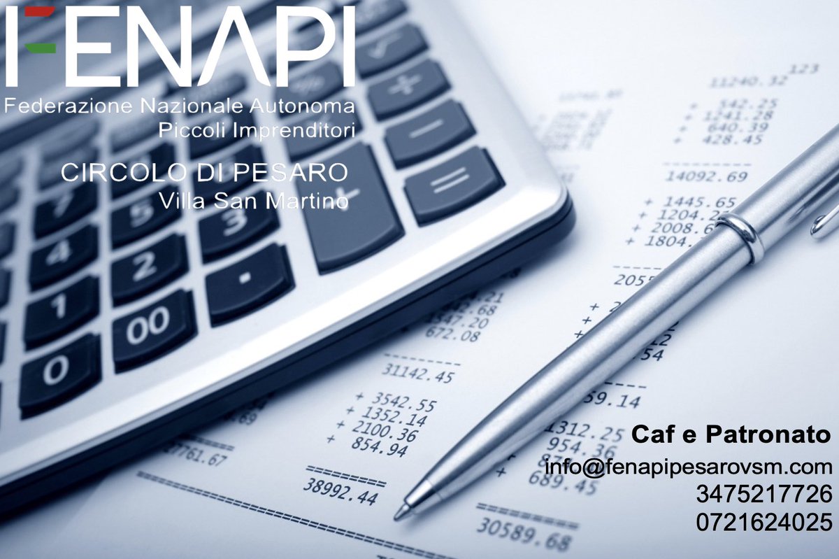 FenapiPesarovsm's tweet image. Circolo Fenapi Pesaro Villa San Martino - Caf e patronato 
Hai perso il lavoro e hai diritto a richiedere la DISOCCUPAZIONE?

Prenota il tuo Appuntamento
3475217726 - 0721624025
Info@fenapipesarovsm.com

fenapipesarovsm.com/#disoccupazione

#fenapi #pesaro #caf #patronato #inapi