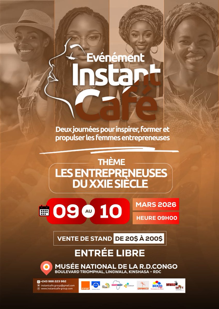 FForaki's tweet photo. Cet événement est une véritable opportunité pour :
• Développer son esprit entrepreneurial
• Rencontrer des femmes leaders inspirantes
• Créer des connexions professionnelles
• Découvrir des opportunités concrètes

FORAKI ASBL sera également présente. https://t.co/pzVoAqoItk