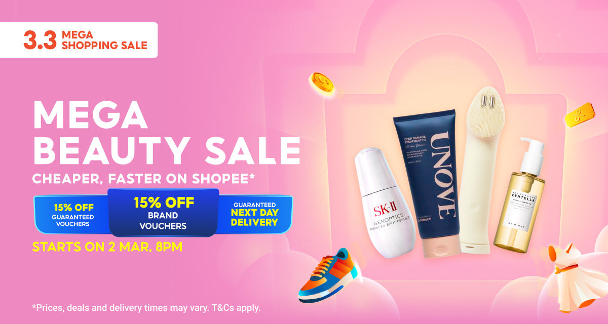 pricetrackersg's tweet photo. New Shopee Deal : MEGA BEAUTY SALE

15% OFF Brand Vouchers &amp; More
Claim Vouchers &amp; Shop Now

https://t.co/N7yXNPxNC2

#pricetrackersg #pricetrackersingapore #Shopeepricetracker #Shopee https://t.co/Q1yiUVYdYY