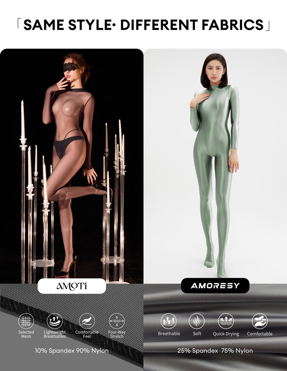 AMOTi_2023's tweet photo. AMOTi Atheniti Sheer Ultra-Thin Mesh Bodysuit available for purchase on the official store!

https://t.co/51j20CBwco

#AMOTi #心灵感触 #丝袜控 #パンスト #ストッキング #sliktex #cosplay #bodysuit #spandex #AMORESY https://t.co/i2Sve1cs5n