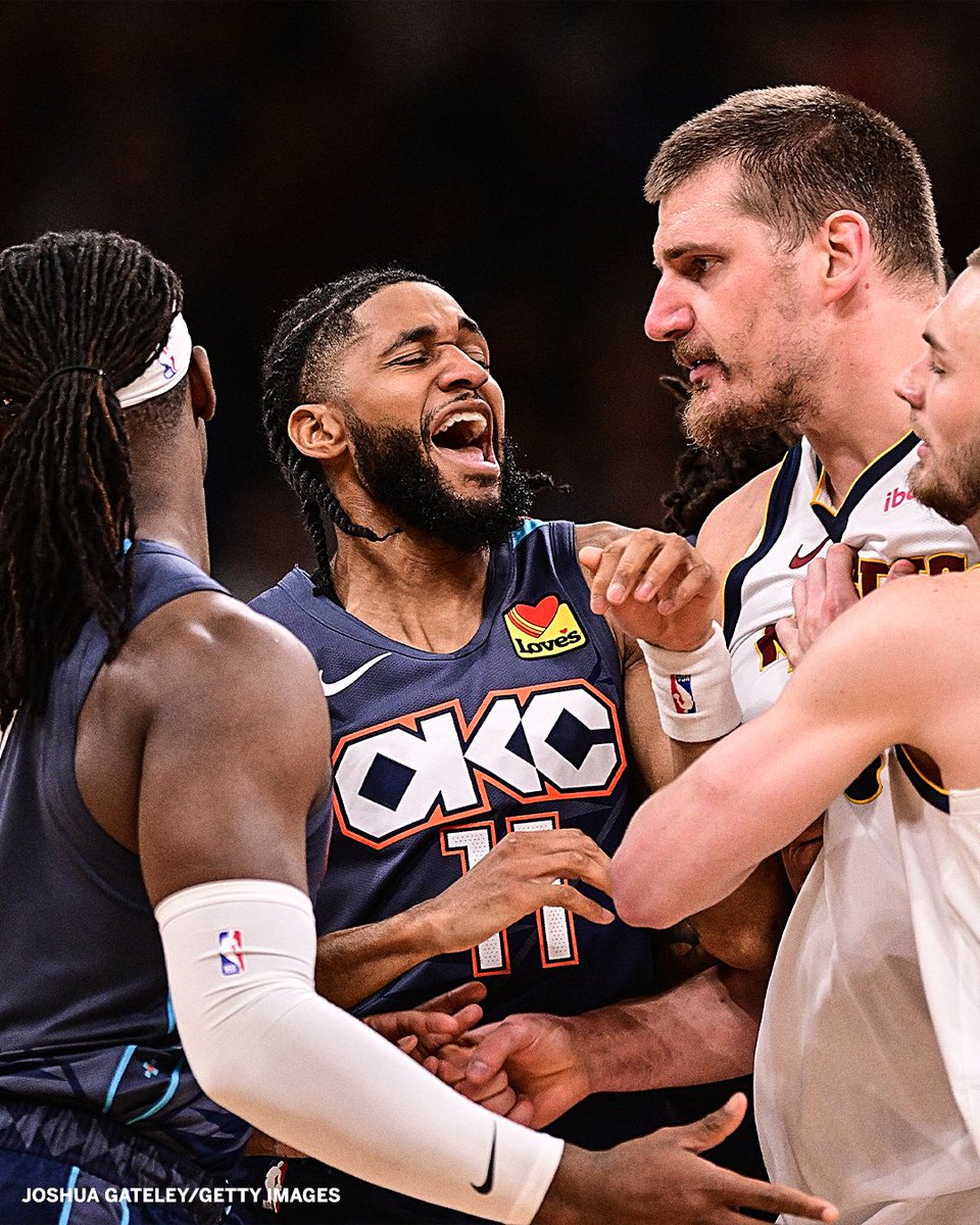 Nuggets-Thunder brought the heat 🔥