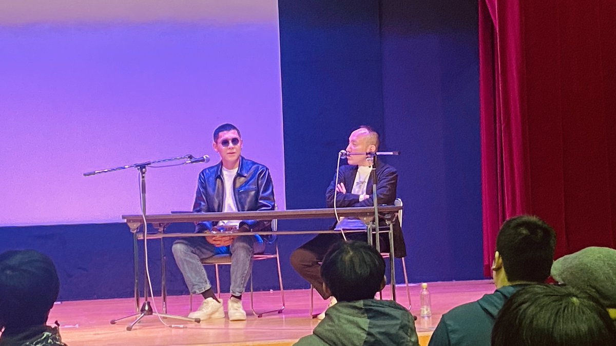 TohokuGameAward's tweet photo. セミナー②、トモぞヴP様と松山洋様のトークセッションが始まりました！
お2人の軽快な業界トークをお楽しみいただけます！
#TGA2026 #東北ゲームアワード2026 

https://t.co/YCKNUVoaMG https://t.co/ldxKASsODw