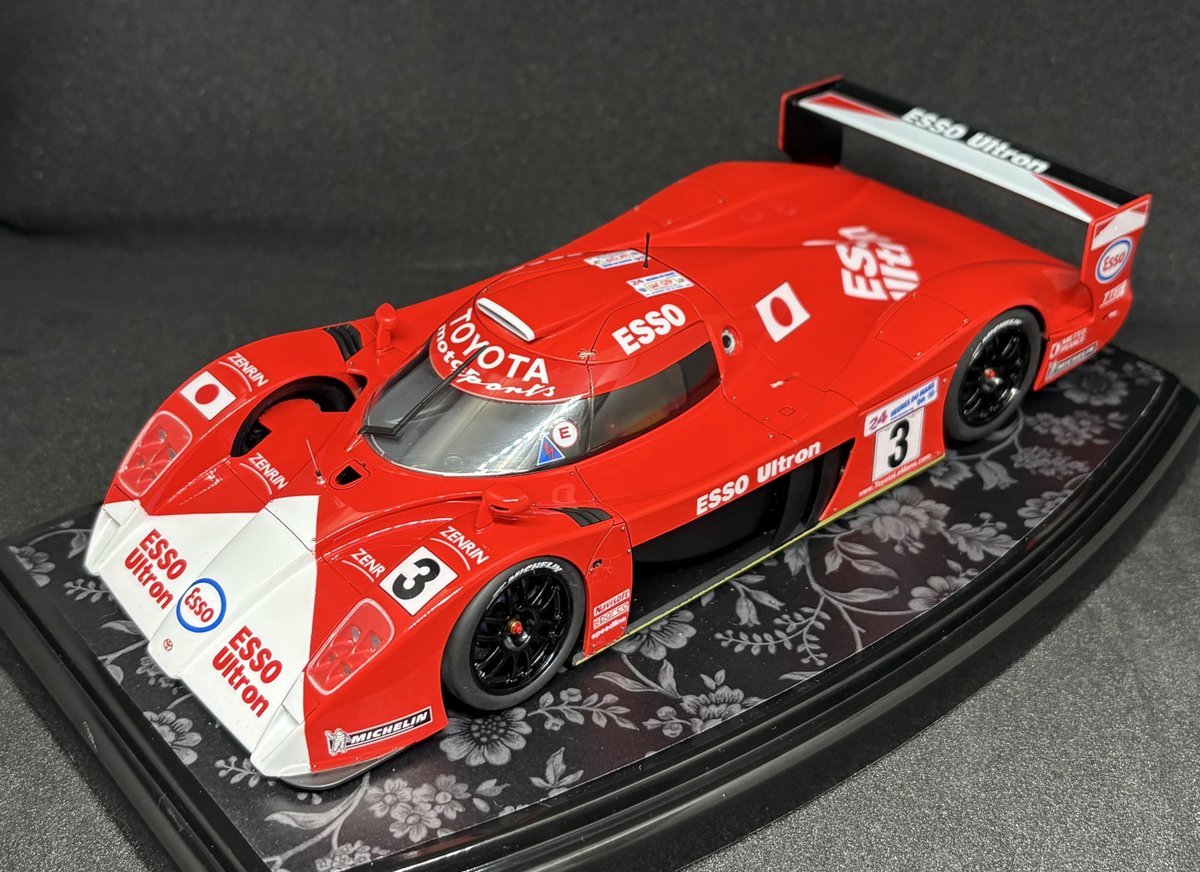タミヤ 1/24 TOYOTA GT-One TS020完成🤗 この車かっこいい🤩毎度の如く