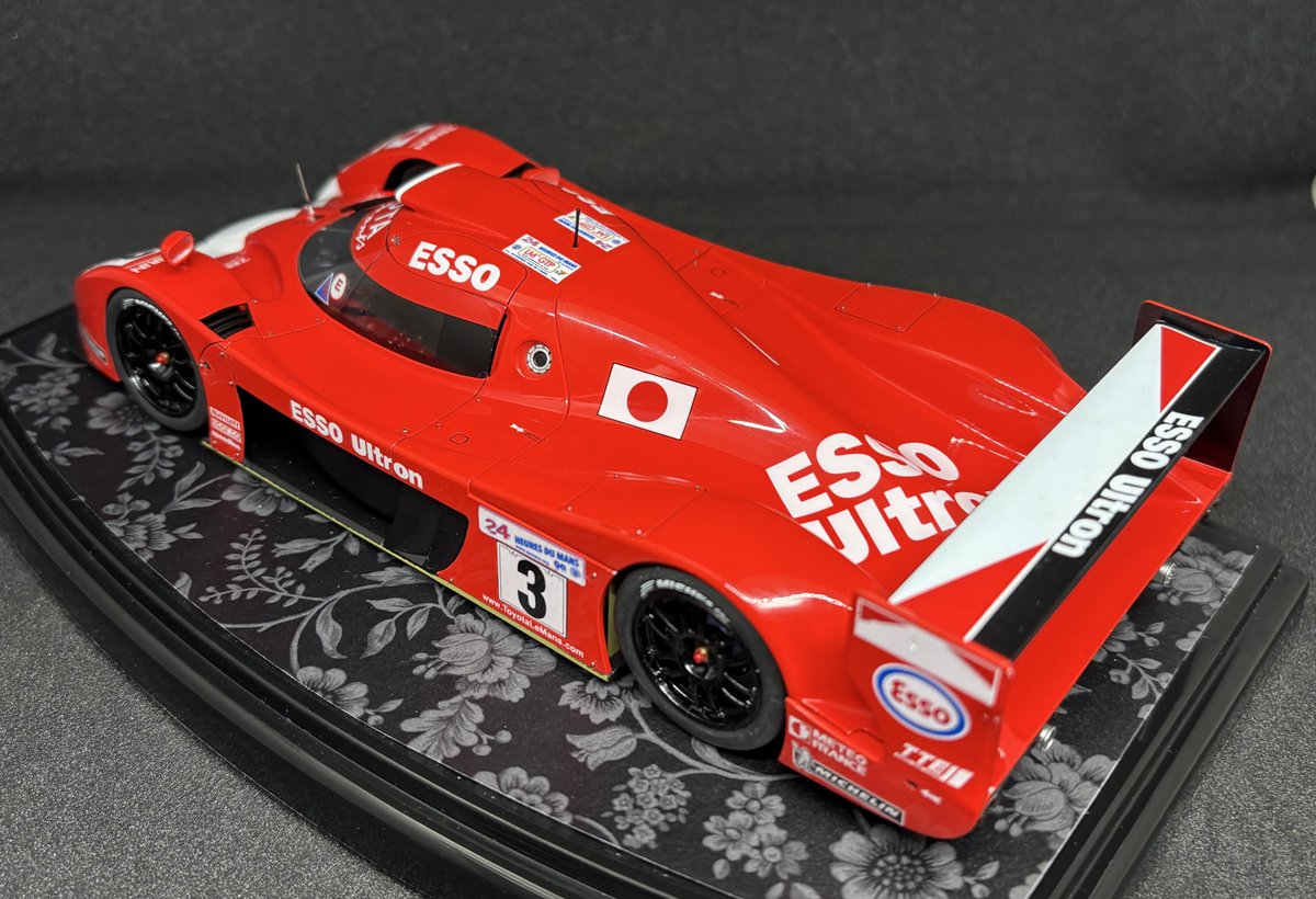 タミヤ 1/24 TOYOTA GT-One TS020完成🤗 この車かっこいい🤩毎度の如く