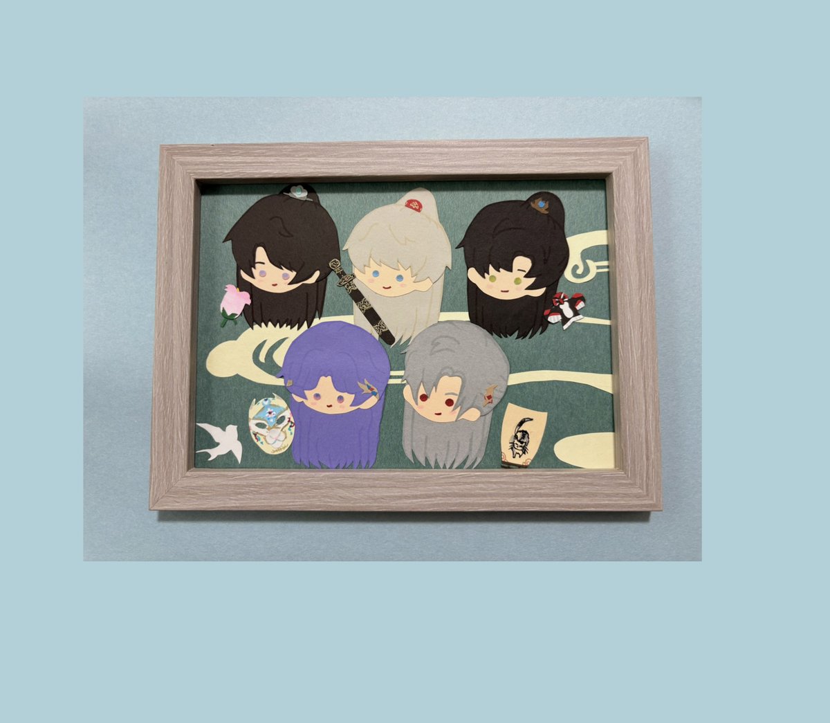 細かなところまで再現されててすごい💕 5人全員揃ってるの可愛い💓💓