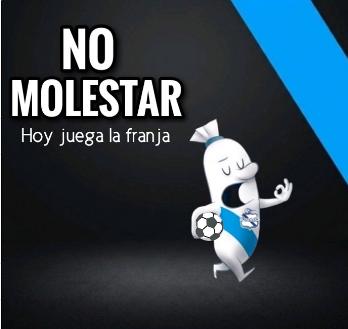 Siempre con la franja 
Siempre con el Puebla ❤️🎽