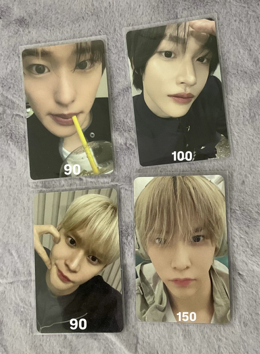 memewwie's tweet photo. wts พร้อมส่ง 📦

ขายแยกราคาตามภาพ โซฮี วอนบิน อึนซอก
เหมากอง 400 รส.

🚗shipping 40-. 
📩 สอบถาม-ขอดูเพิ่ม dm 📩
#ตลาดนัดriize #ตลาดนัดน้องข้าว https://t.co/J2aRheRdtf