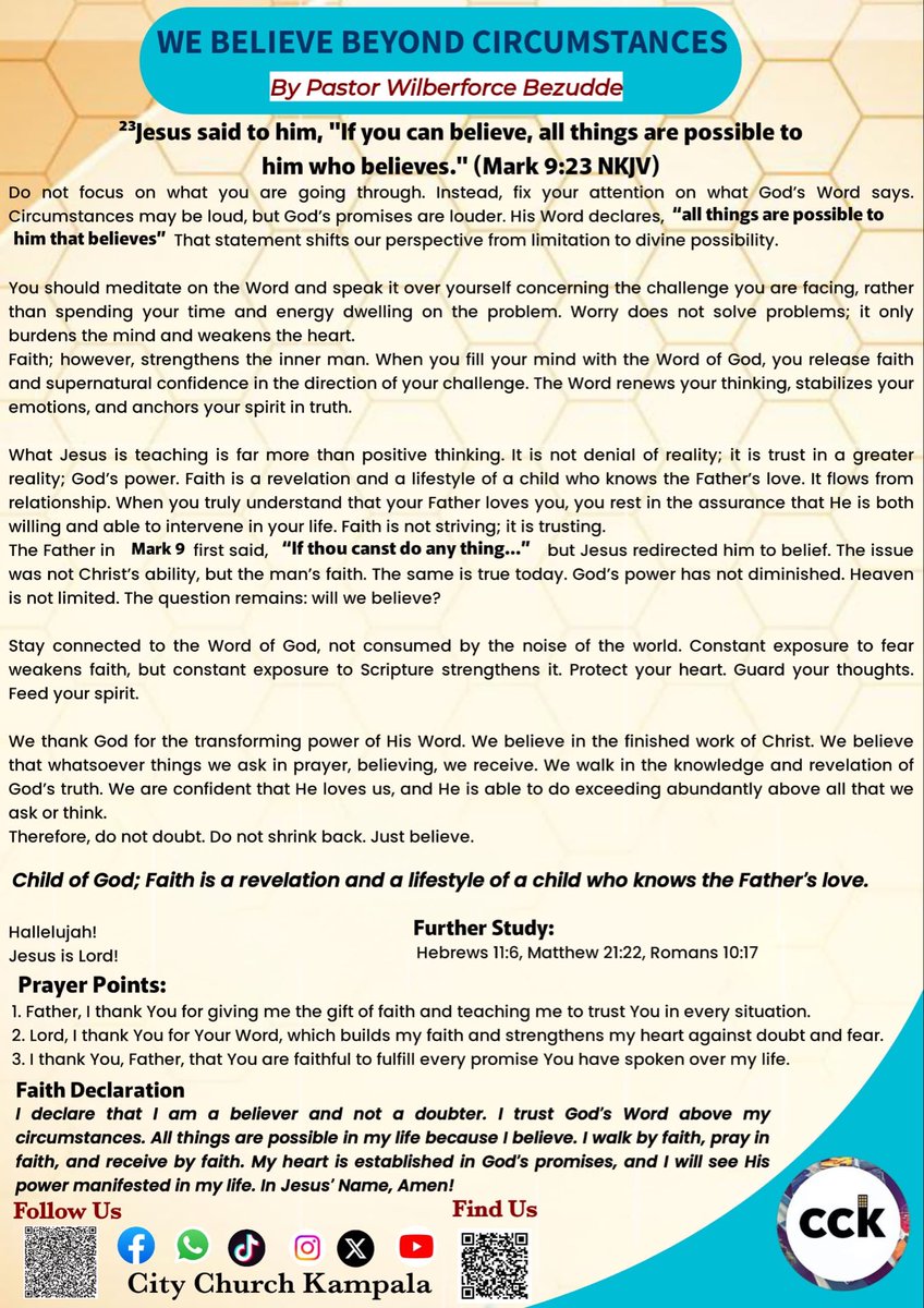 citychurchkla's tweet image. #WeBelieveBeyondCircumstances
#CckDailyDevotion
#NothingMissingNothingBroken
#2026ElevateYourVision