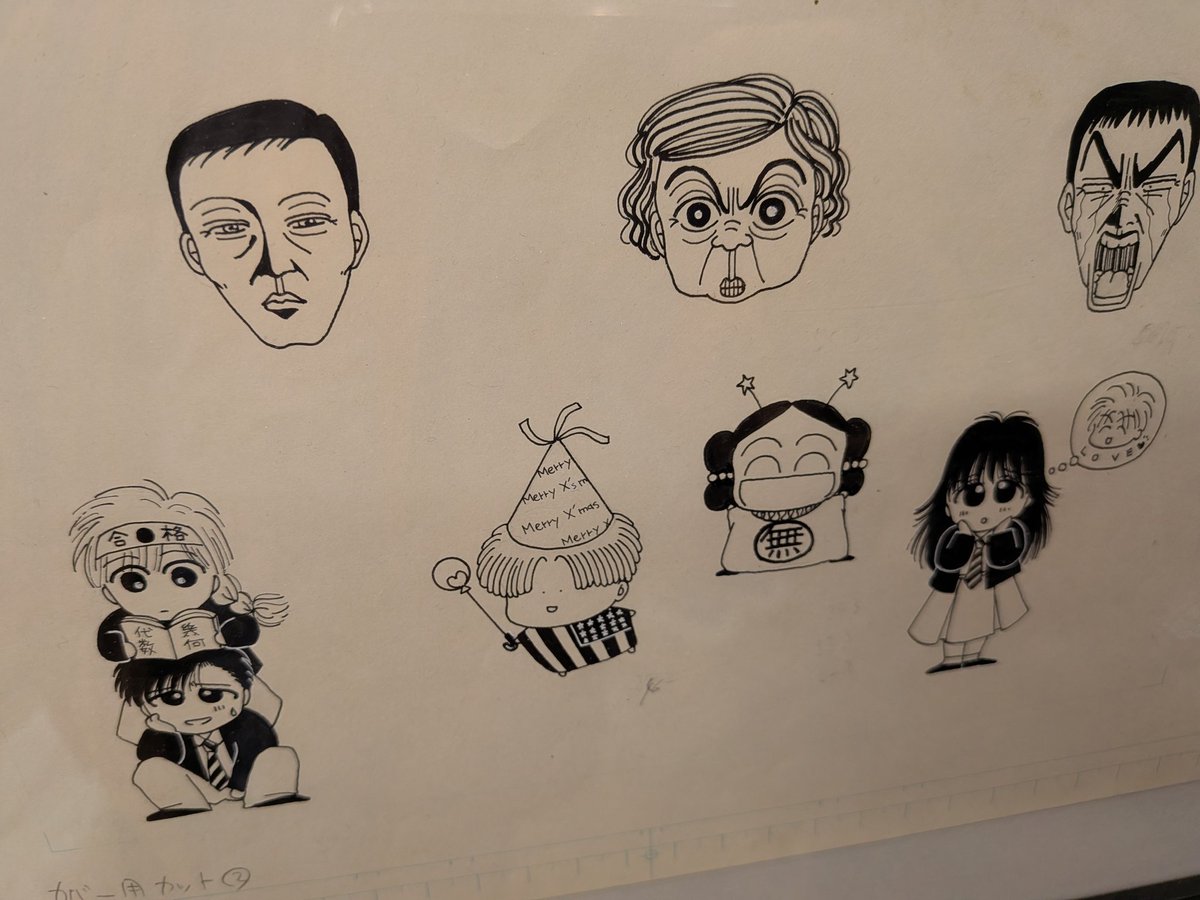 西心斎橋のベアトラップギャラリーでやってるX原画展を観覧したので、X