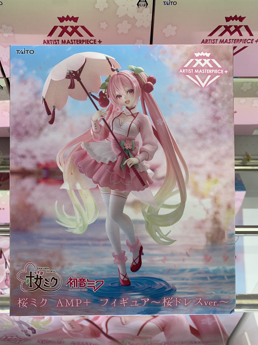 桜ミク AMP+ フィギュア～桜ドレスver.～ 入荷しました！ 是非ご獲得