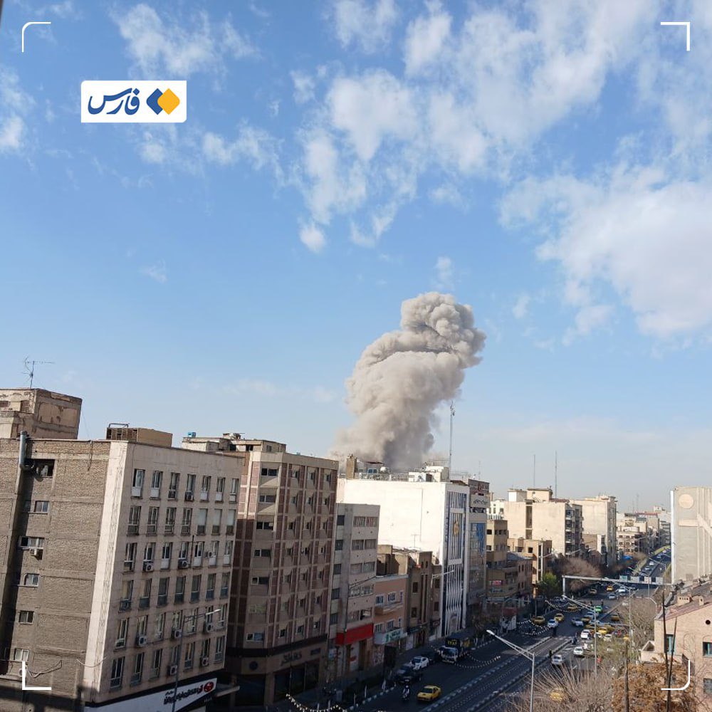 🚨 BREAKING: ISRAEL LAUNCHES 3 AIRSTRIKES ON IRAN

Iran’s state-affiliated Fars News Agency reports three explosions in downtown Tehran.

Israel’s Defense Minister Israel Katz says Israel has launched a “preemptive attack” on Iran, according to The Times of Israel.

Iran has
