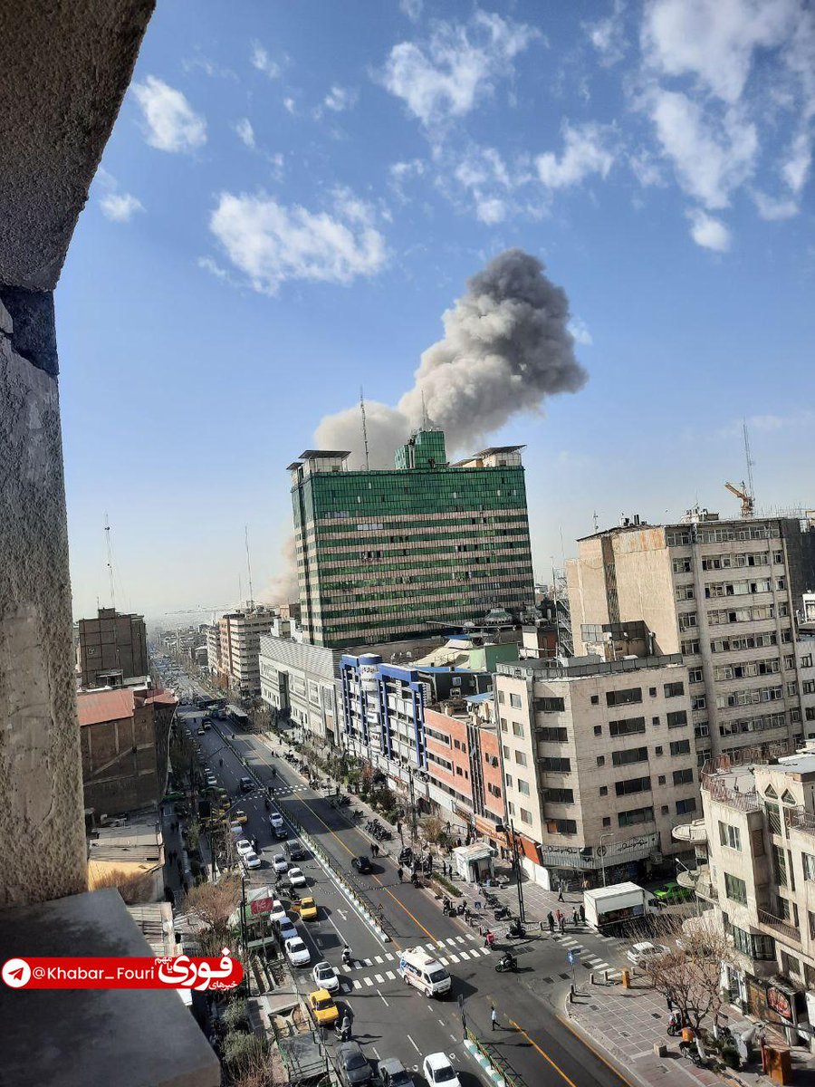 TehranTimes79's tweet photo. #BREAKING 
Tehran now https://t.co/p3ugu01q3j