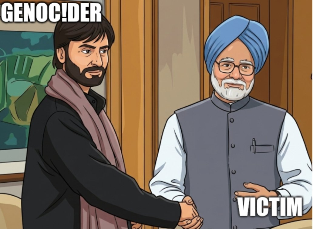 When Kashmiri Hindu Genoc!der 
Meet Sikh Genoc!de Vicitim..

<a href="/BJP4India/">BJP</a> Kya Fyada Itni Badi Party
Hone Ka Jab Tum Log Is Post Admin
Ke Khilaf Ek FIR Tak Register Nahi
Kara Sake.godhra ka majak bna diya.

#Israel Se Hi Sikho Tehran Pe Attack Kar
13vi Yaad Dila Diya
#Iran #Theran