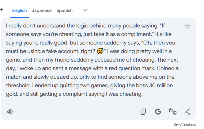 why the fuck does the twitter translation make japanese and chinese into cockney british?