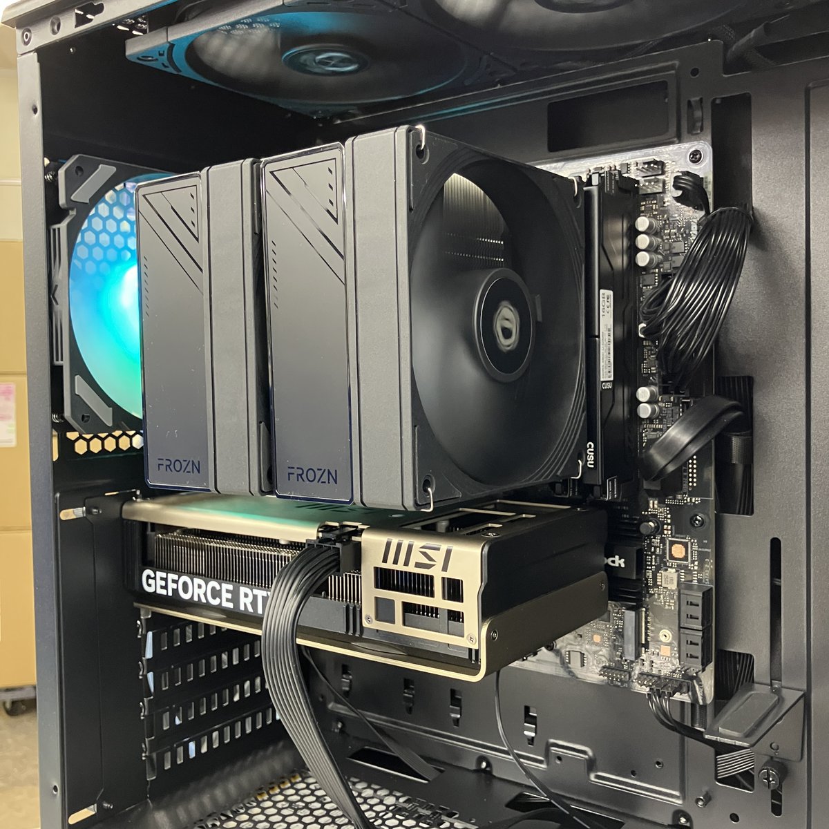 お客様ご依頼の #組立代行 PCが完成‼️ 🚀#Intel Core Ultra7 265KF