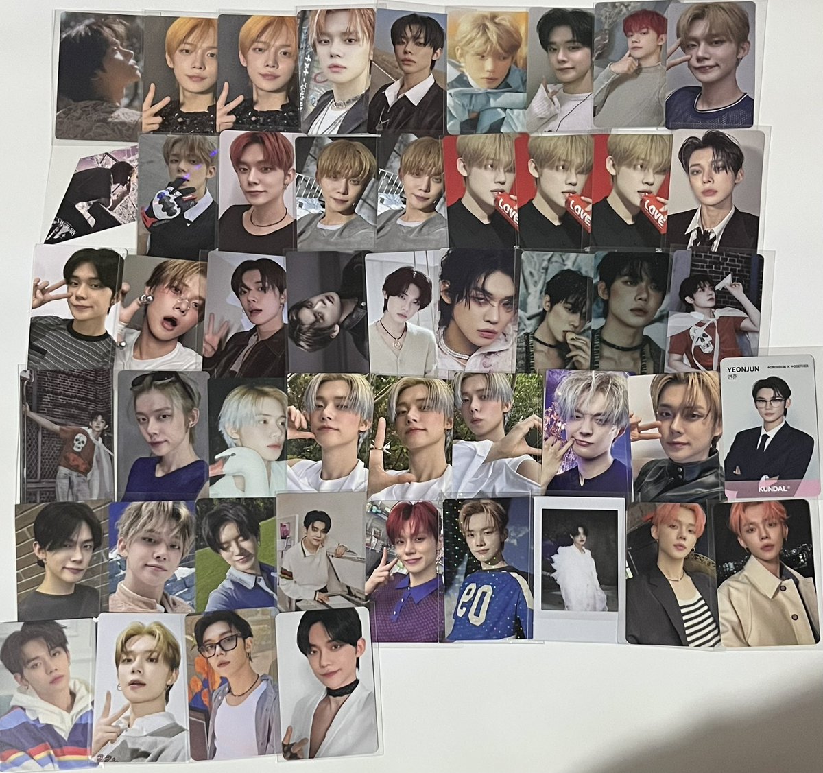 txt 交換 過去 トレカ starkissed together sanctuary tomorrow etc