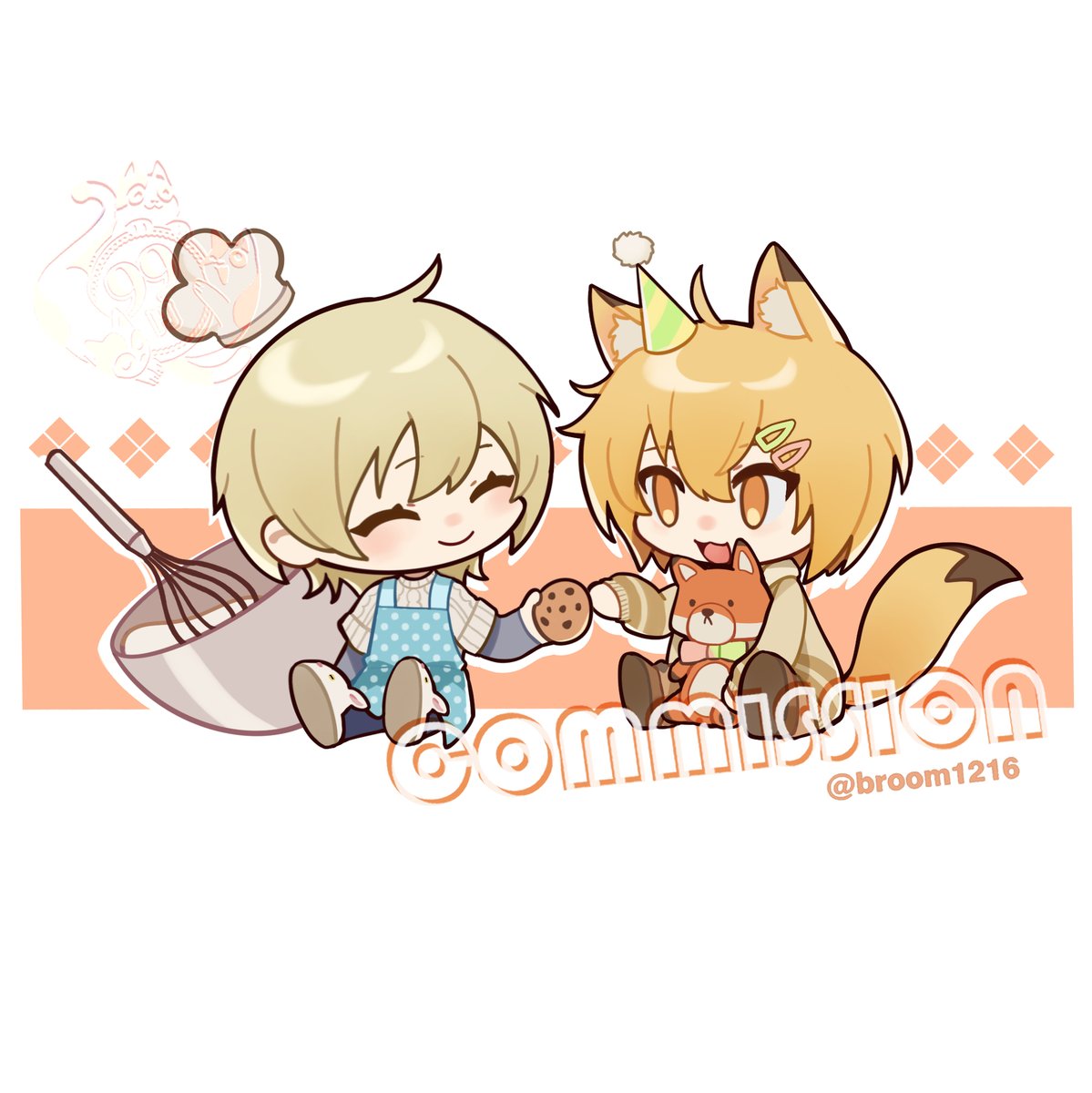 Let's share a cookie
#commissionart #Arknights