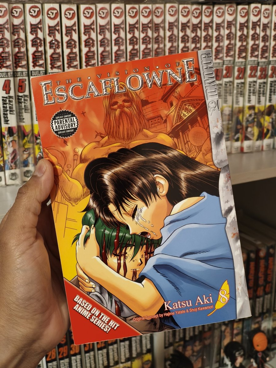 Ya lo tengo y es el manga "The Vision of Escaflowne" de Katsu Aki de la editorial <a href="/TOKYOPOP/">TOKYOPOP</a> . ❤️‍🔥🥳