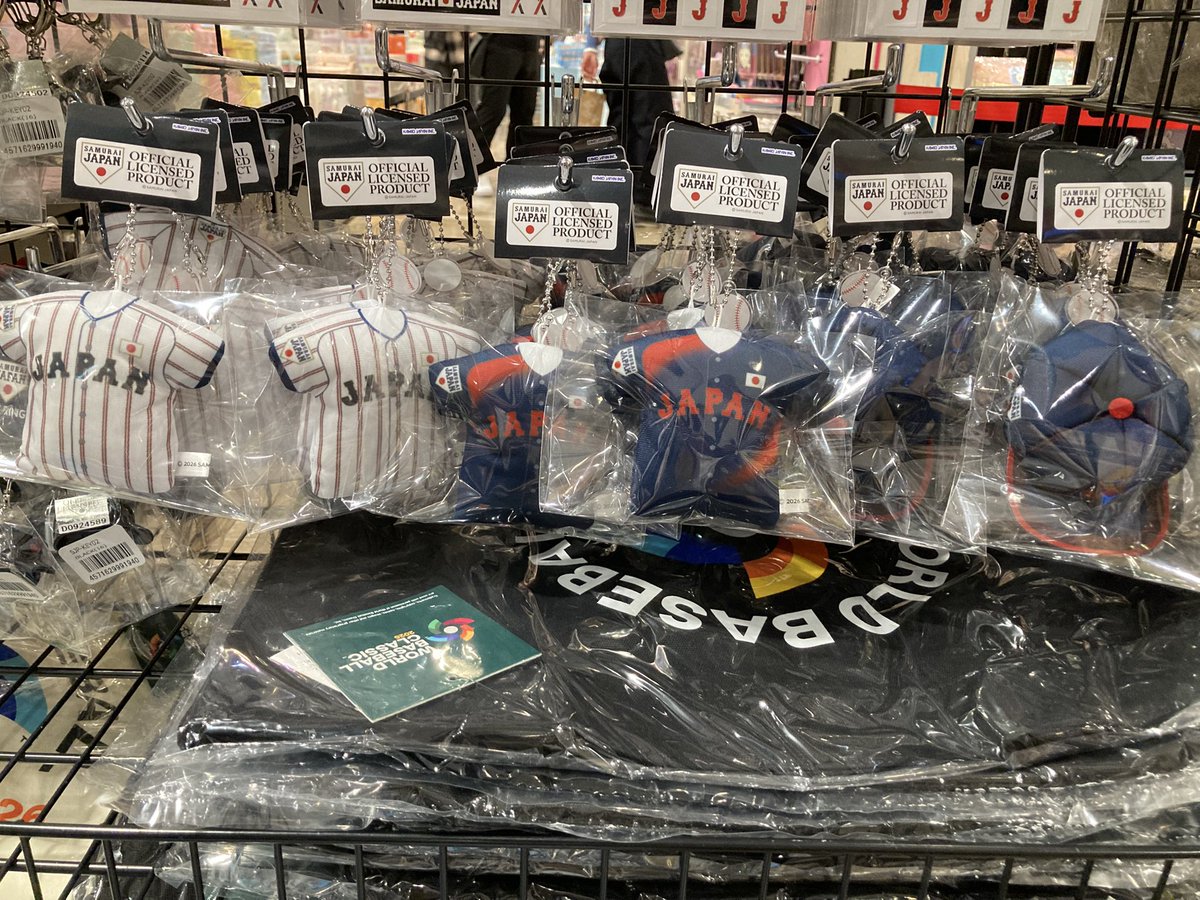 WORLD BASEBALL CLASSIC 2026 ～完売情報～ こちら、「平面ステッカー