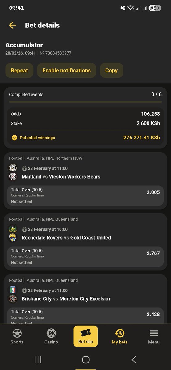 106 Odds 

Afropari tinyurl.com/3z9hyzs5

Corners 

VRDCS