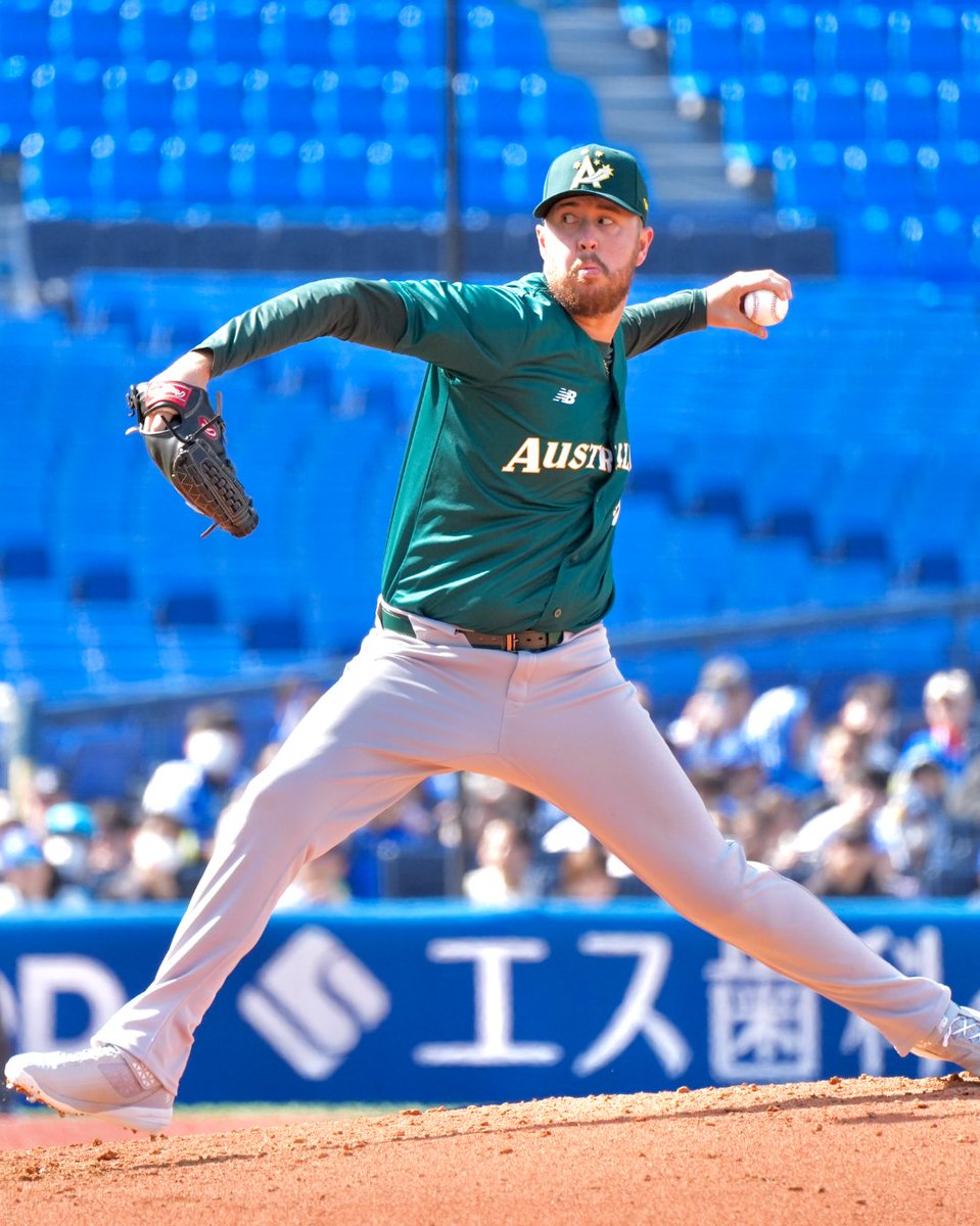 Jack O'Loughlin: 3.0 perfect innings vs the Baystars 🔥 ジャック