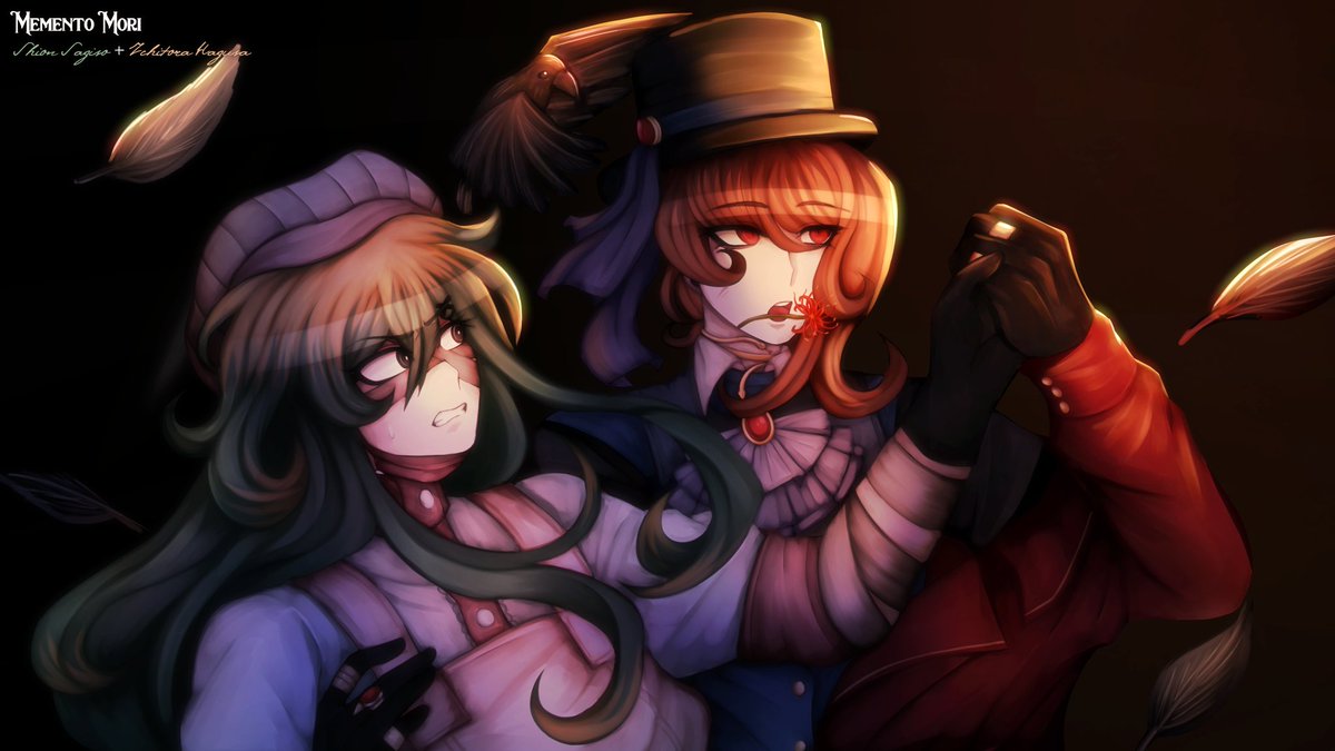 kimmycantkill's tweet photo. PROMO ART - "Memento Mori" Shion &amp; Ichitora (Basuraronpa)
Art all made by me, this is posted since I don't have Nitro and the files are too big for Discord, if you're not from the server just ignore this https://t.co/mWIyElltQX