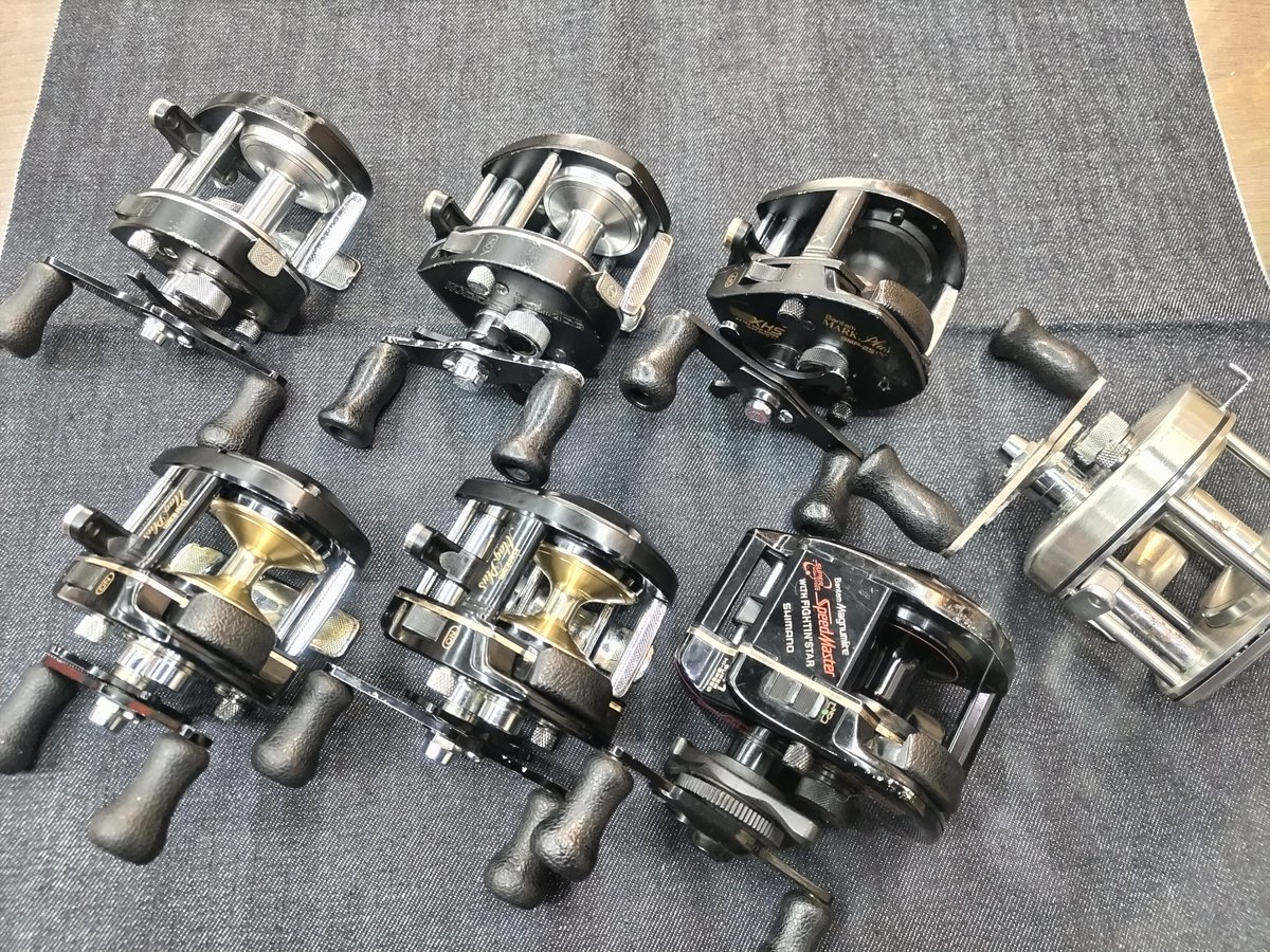 入荷情報 シマノのバンタム、21SGマグキャスト×2、マグプラス251SG×2