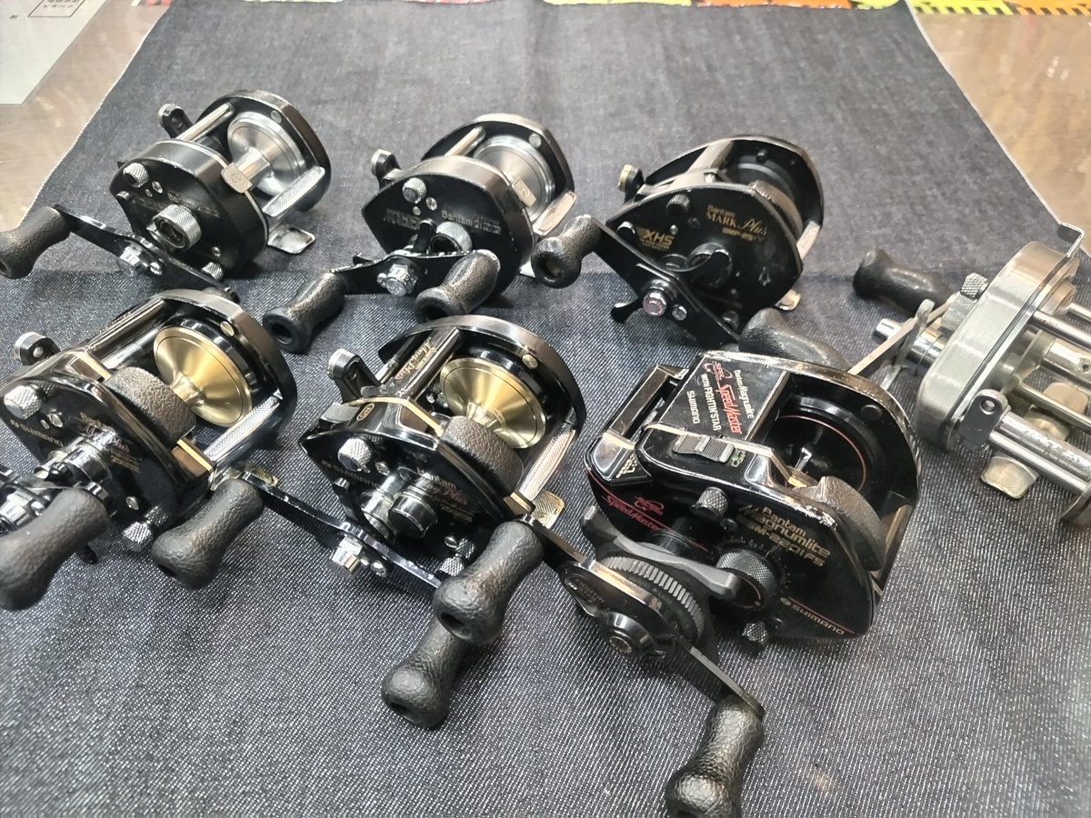 入荷情報 シマノのバンタム、21SGマグキャスト×2、マグプラス251SG×2