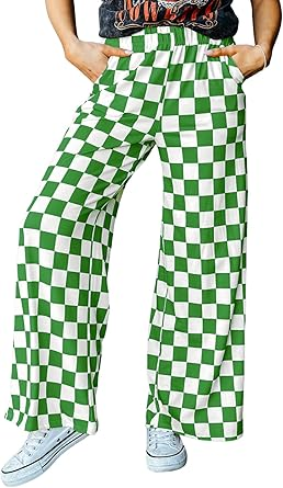 familydealvibes's tweet image. IWOLLENCE Women's Casual Loose Checkered Wide Leg Pants High Waist Straight Lounge Y2K Gingham Trousers for $19.99

🔗sovrn.co/g4pivkd

#Deals #CheckeredPants
