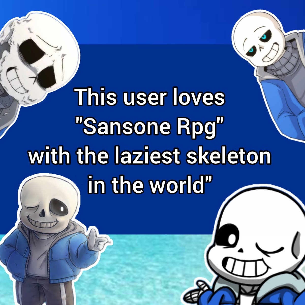 sansionale's tweet photo. @jhonscena1432, In a month and a half, there will be the anniversary of Sans RPG, a universe where Sans survives and lives in the world of Suf, do you want a live of the most absurd theories on the web? https://t.co/9hZcSDsnOj