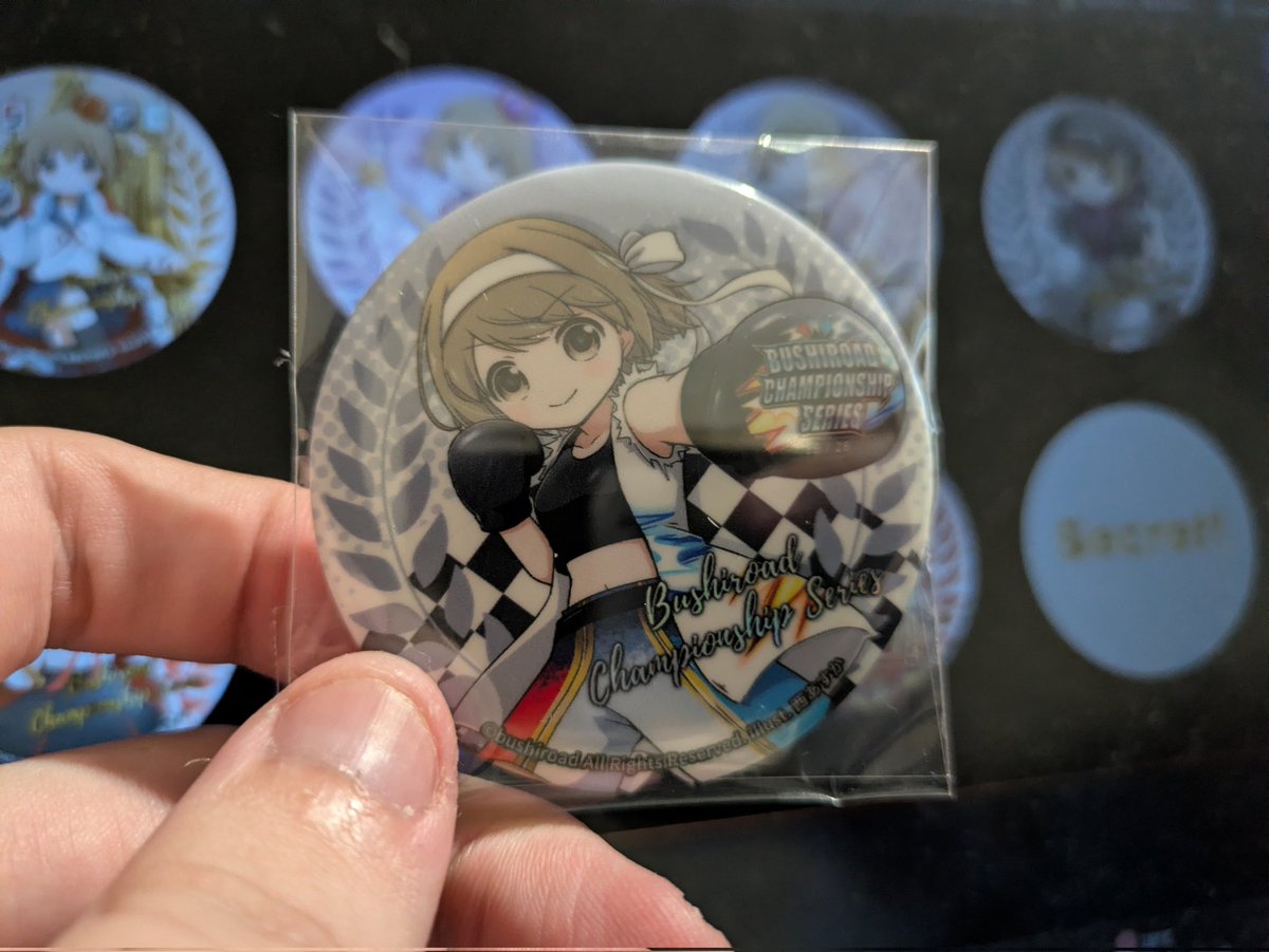 It turns out all the bad luck, bricking and getting sacked today was ok bc I got the secret pin design