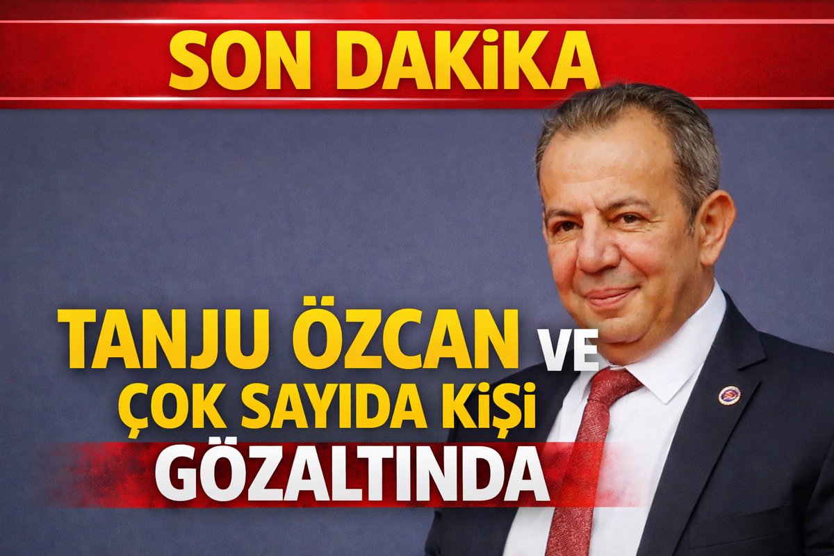 tvboluweb's tweet photo. Tanju Özcan gözaltına alındı…
Detaylar: https://t.co/L8fYjnrZod
#TanjuÖzcan #BoluBelediyesi #Sondakika https://t.co/K7nrC4v6ka