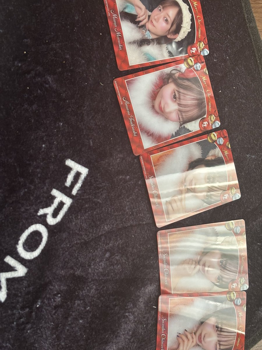 FRUITSZIPPER アジアツアートレカ とクリスマストレカ 【譲】 画像1 お