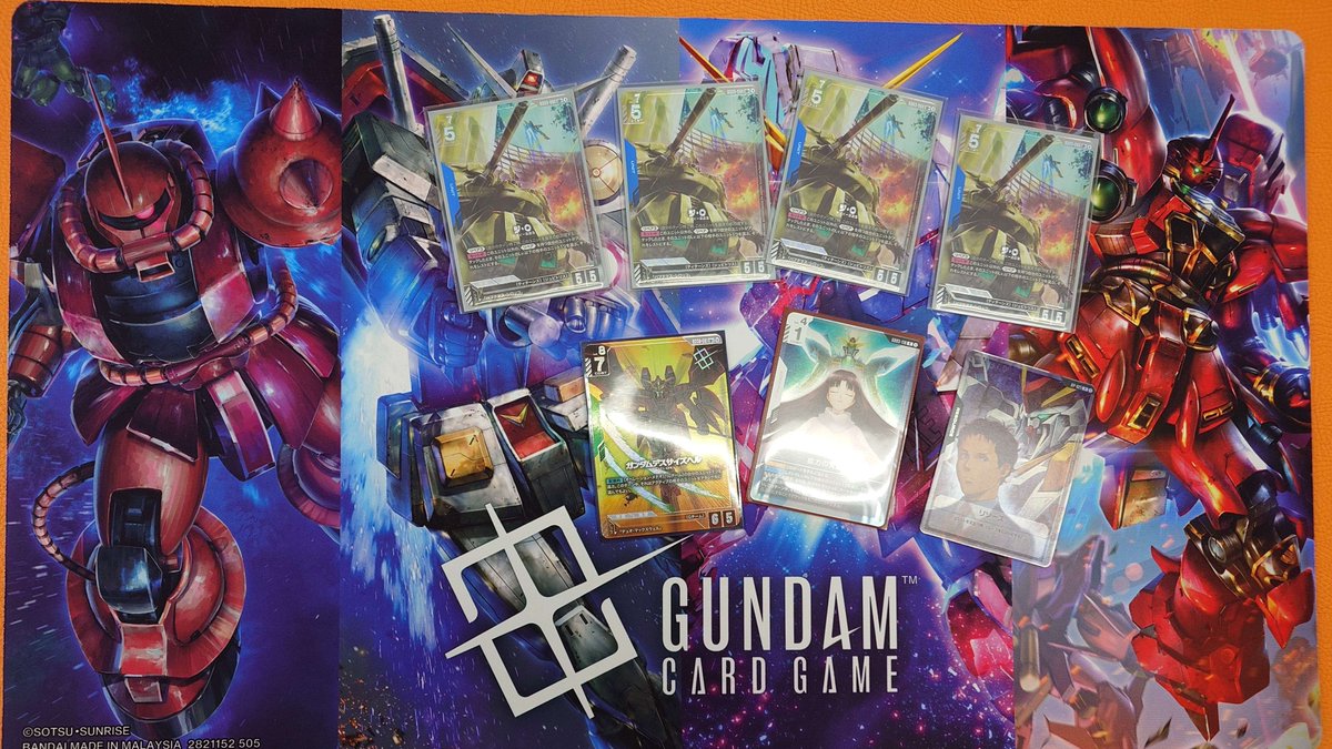 🎉【#ガンダムカードゲーム #CK大会優勝デッキ】🎉 本日開催された