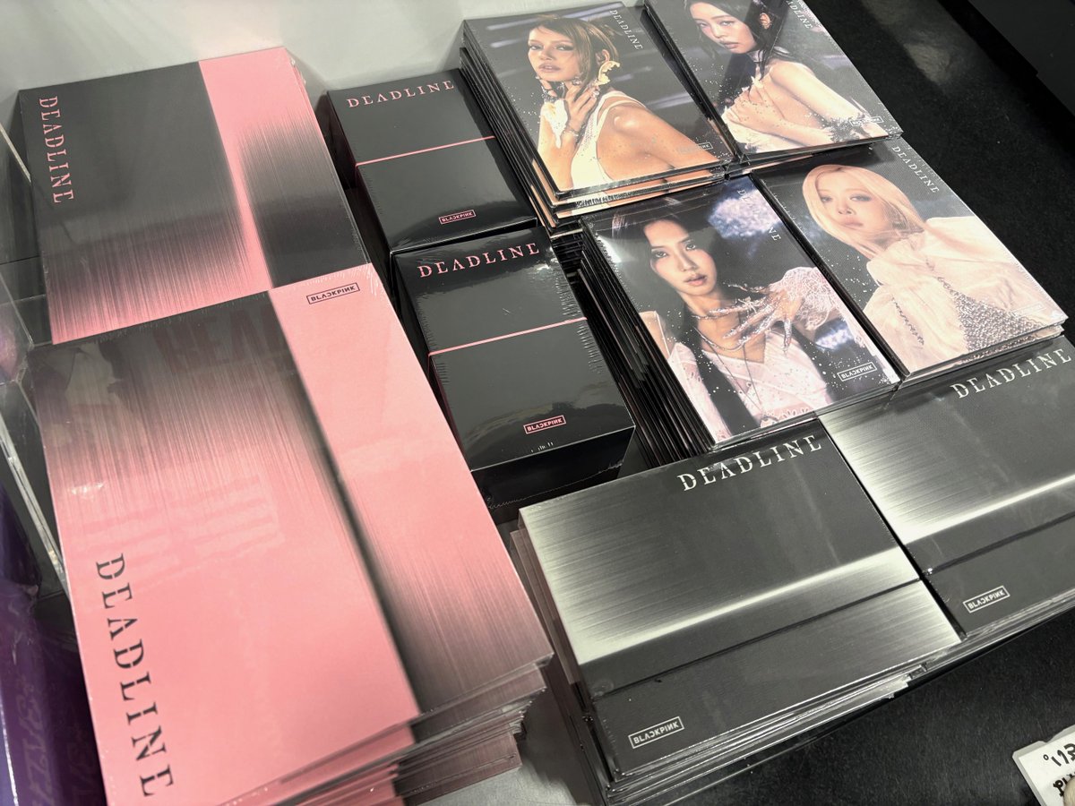 BLACKPINK】 BLACKPINK、4年ぶりのニューアルバム 『DEADLINE』入荷