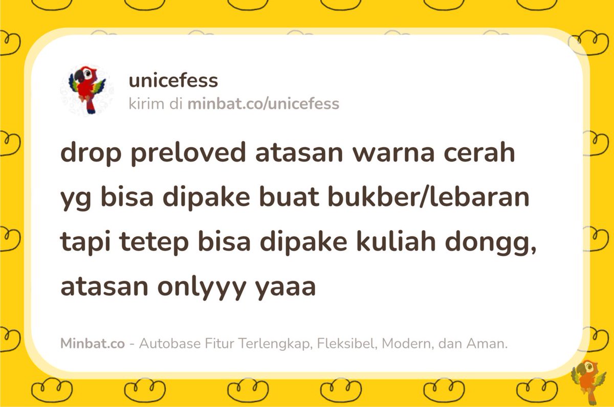 UNNES MENFESS🍌 tweet media