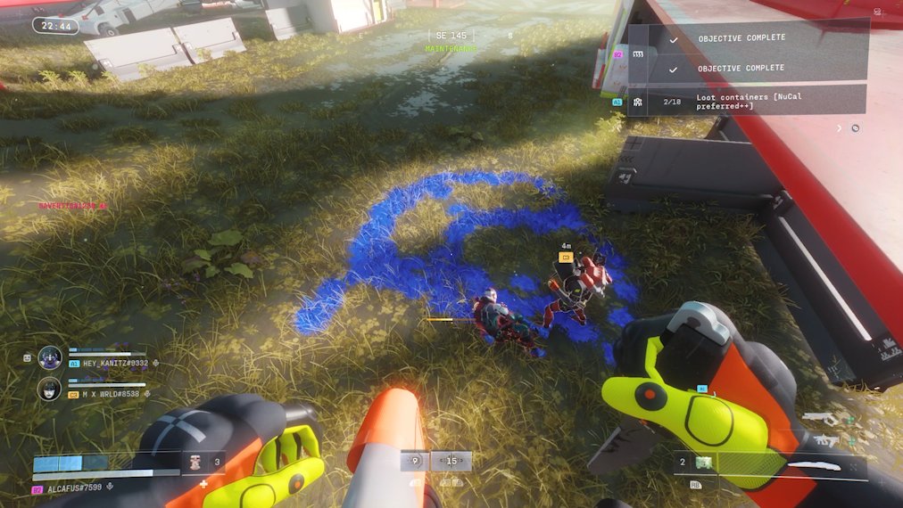 bro made a peace symbol out of his blood thinking shit was cute this aint arc raiders 😭