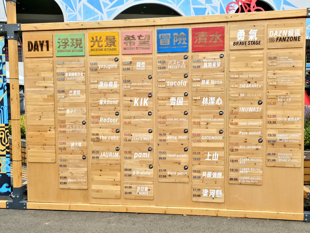 Junzy_com's tweet photo. 🇹🇼台湾16日目
#浮現祭 EMERGE FEST 2026
台湾台中 清水鰲峰山運動公園
入場完了!
まずはフレデリック
チョーキューメイはWISH STAGEで17:20~
海外フェス2回目
楽しもうぜい🎸
#ChoQMay #CQM #チョーキューメイ
#Junzy2026台湾春節 https://t.co/0Gep2VAWfe