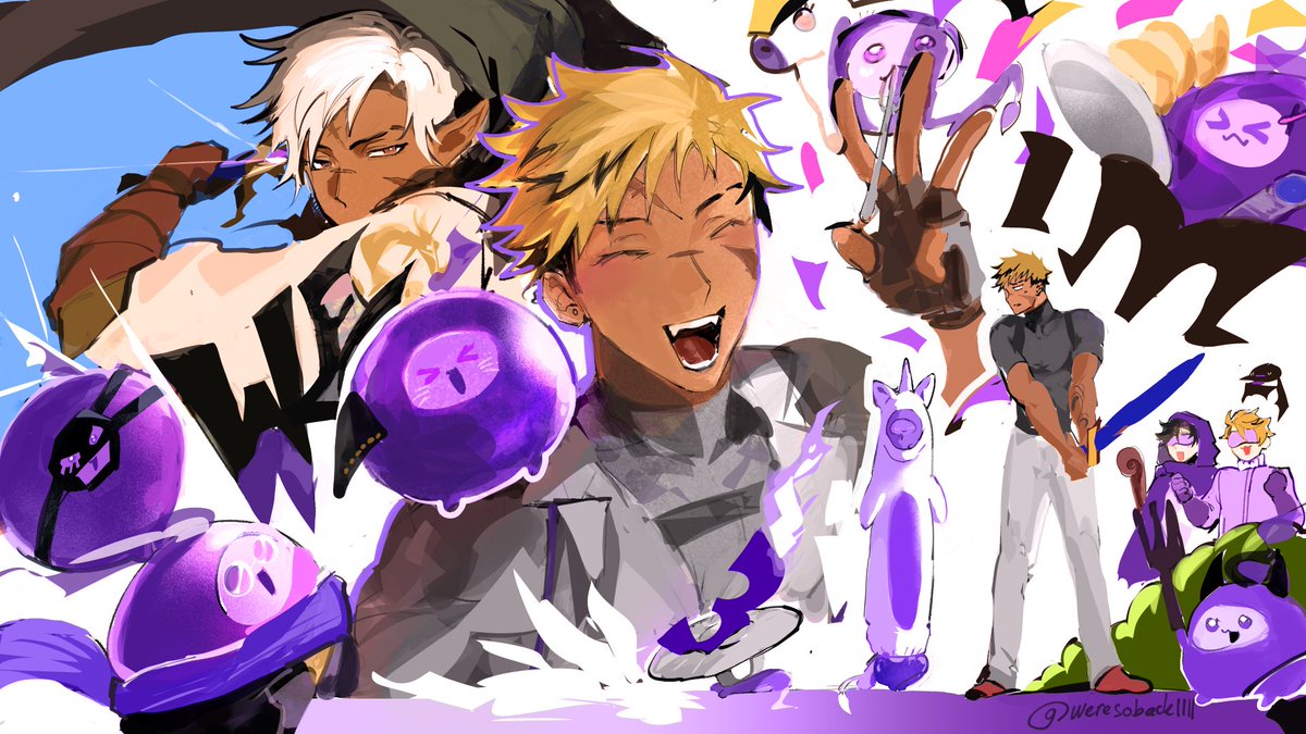 weresoback1111's tweet photo. Hallo! I drew for title screen and illustration for the game, please check out the game desu
#CakeBringer2026 #TTOV https://t.co/ACOIlodKYf