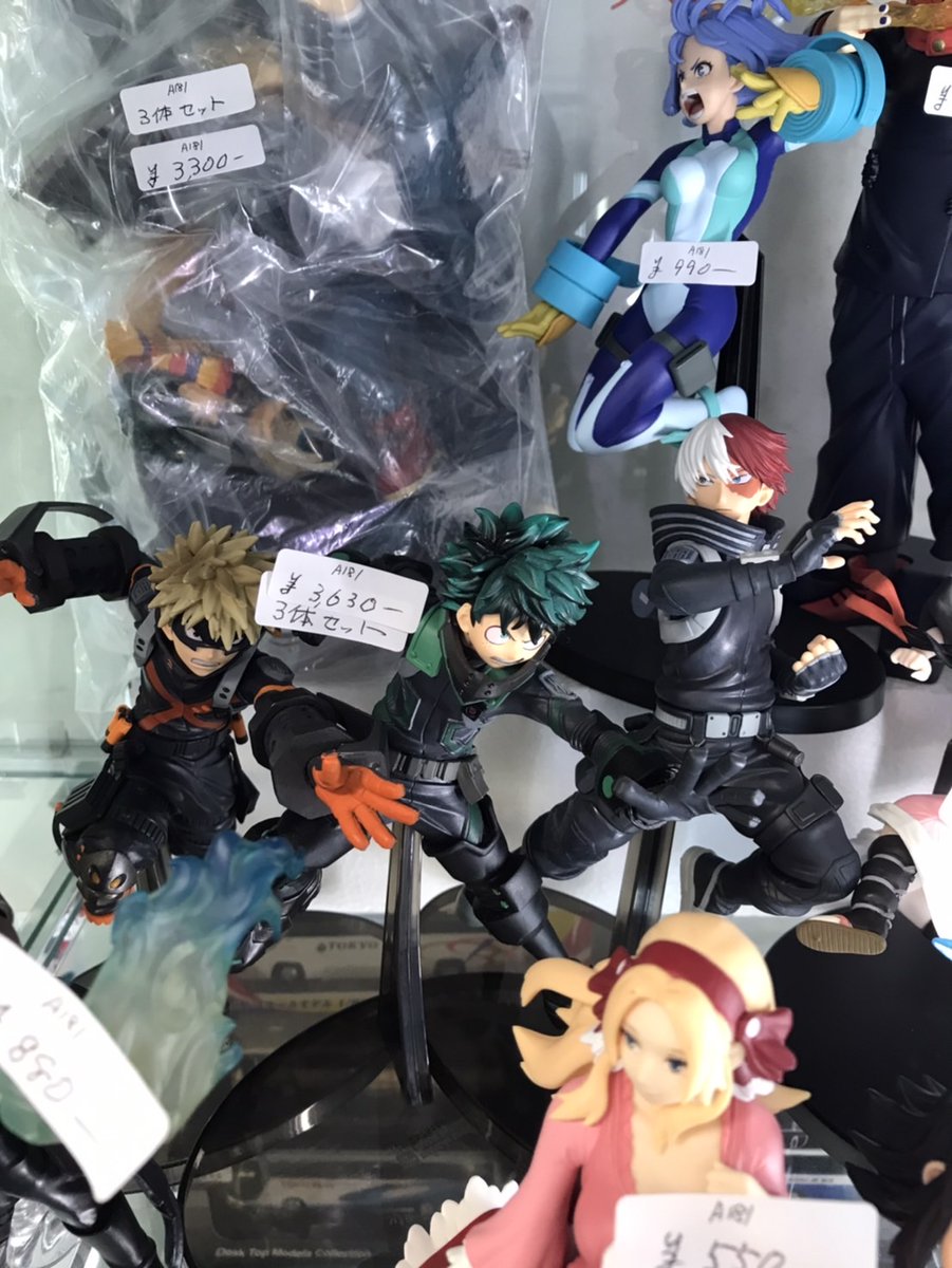 ☆A181ケースに入荷しました！！ 僕のヒーローアカデミア 3体セット