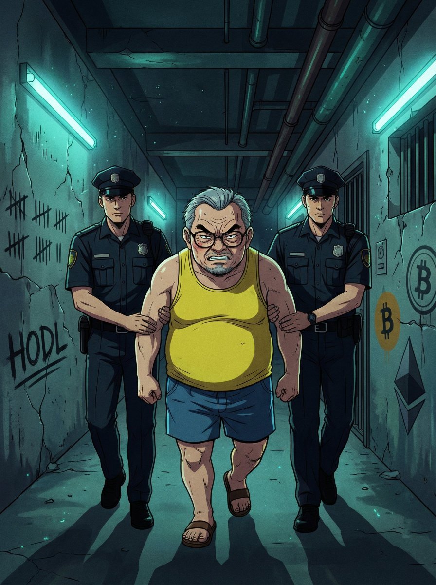 Good morning ☀️

24-hour restriction… but I’m back 100% operational.

Market going down? No problem.
Discipline never takes a break. 

#bitcoin #meme #anime #crypto