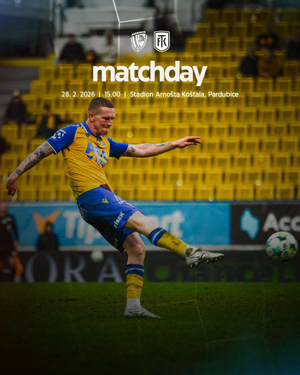 FK_Teplice's tweet photo. 🆚 FK Pardubice
📍 stadion Arnošta Košťála, Pardubice
⏰ 15:00
🏁 J. Beneš - Volf, A. Beneš (Mach)
🖥️ Kocourek, Ochotnický
🔭 Pech, Filip
🎫 https://t.co/aQ448BUz5J
💰 https://t.co/GrfKzjRJyh
#️⃣ #chanceliga #fkteplice #PARTEP https://t.co/KfwtNDb3pE