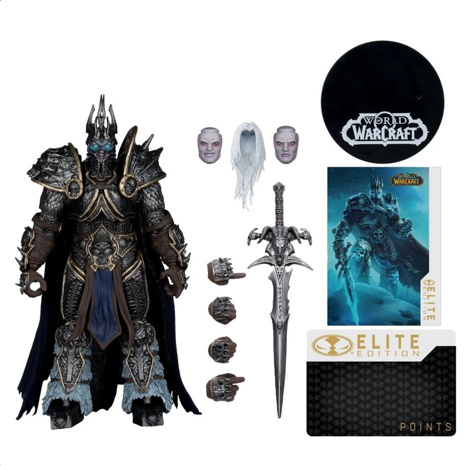 新商品情報】World of Warcraft Elite Edition Lich King Arthas も春