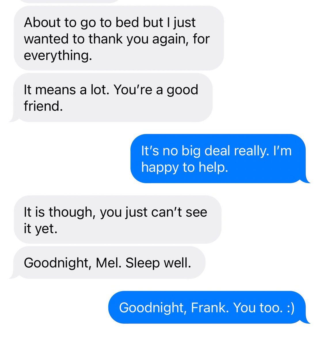 Melangdon Texts -`♡´- tweet media