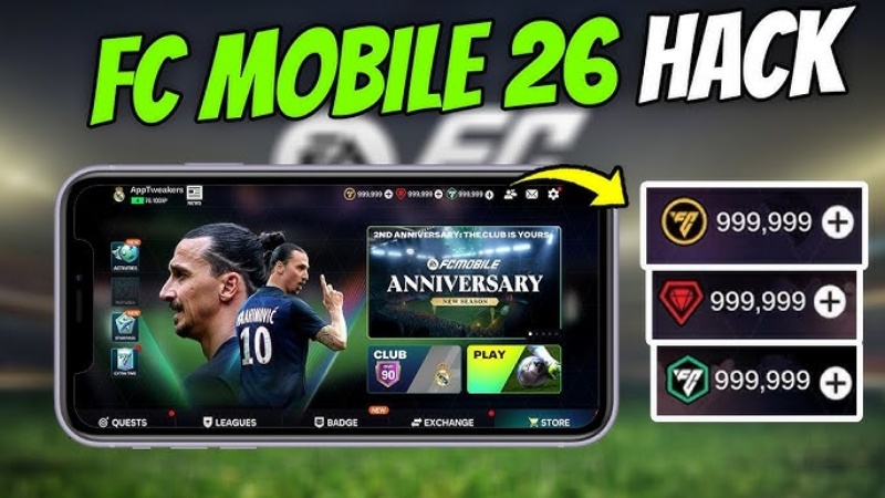 modpureapk's tweet photo. Hack FC Mobile MOD APK mới nhất | MODPURE

💰 Vô hạn Coins &amp; Gems
🔓 Mở khóa toàn bộ cầu thủ siêu sao
🛠️ Menu MOD thông minh tùy chỉnh trực tiếp
⚽ Xây dựng đội hình cực phẩm chỉ trong vài phút
🔗 Tải ngay : https://t.co/9G0SVphAtS
#FCMobileMod #MODPURE #HackGame https://t.co/yYQP2mpDIh
