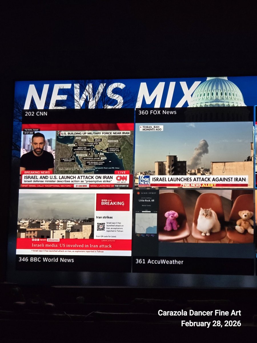 Yes, the attack has begun. God have mercy on all.