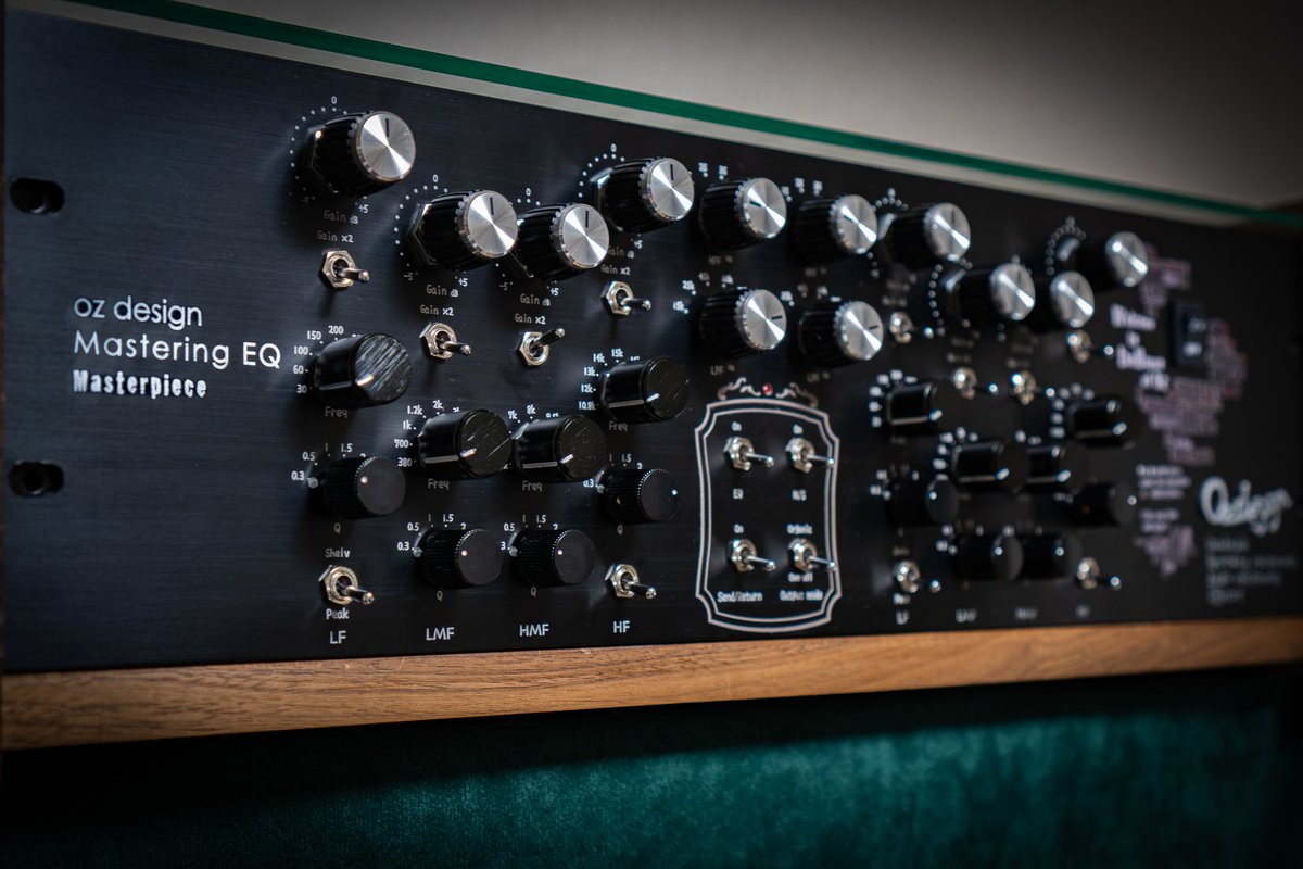 oz design Mastering EQ -Masterpiece-】 1台作るのに本当に魂削れる