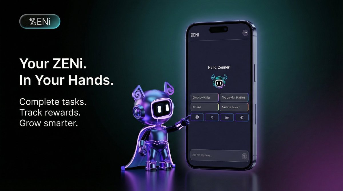 Real signals. Real rewards. ⚡️

In a space flooded with noise,
<a href="/ZENi_io/">ZENi</a> rewards verified action.

Contribute. Verify. Earn. 💎

No hype. No shortcuts.
Just daily effort turning into measurable progress on-chain. 📈

Stay consistent. Let the data speak. 🚀
🔗 Join now: