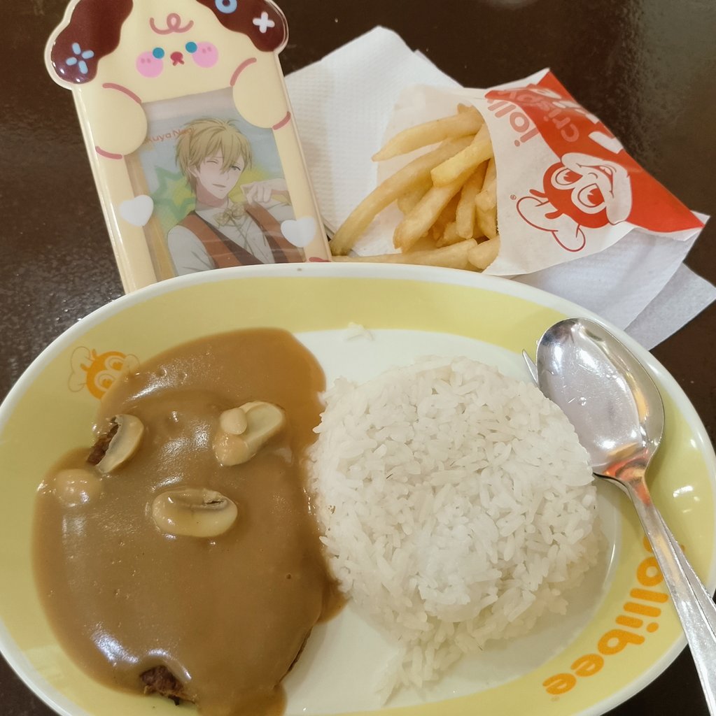filipino oshikatsu means taking ur oshi to jolibee